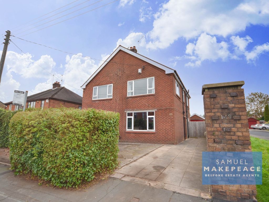 2 bed semidetached house for sale in Whitfield Road, Ball Green, Stoke
