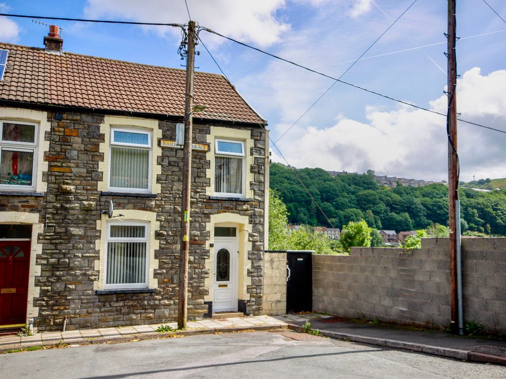 3 bed terraced house for sale in Railway Terrace, Tirphil, New Tredegar