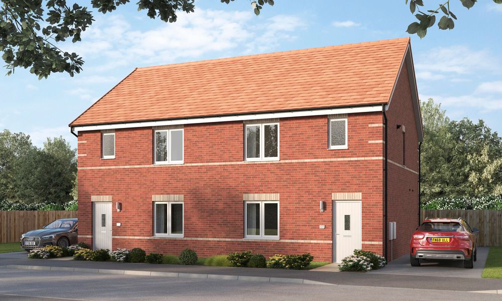 New home, 3 bed end terrace house for sale in Lotus Crescent