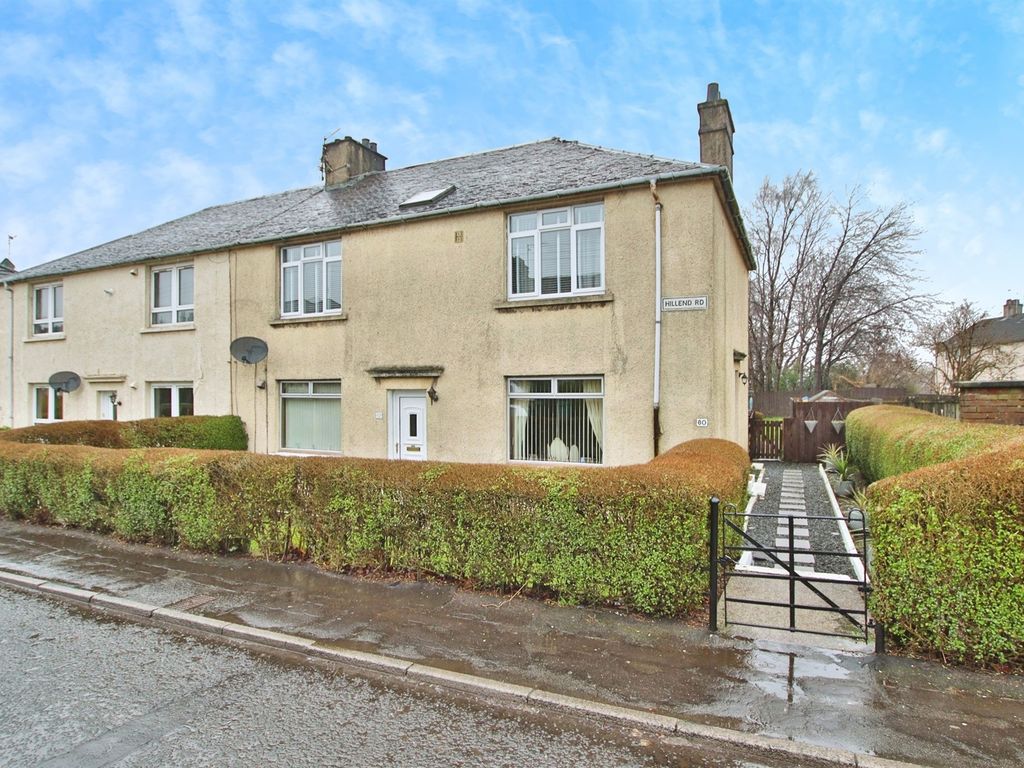 2 bed flat for sale in Hillend Road, Glasgow G22, £90,000 Zoopla