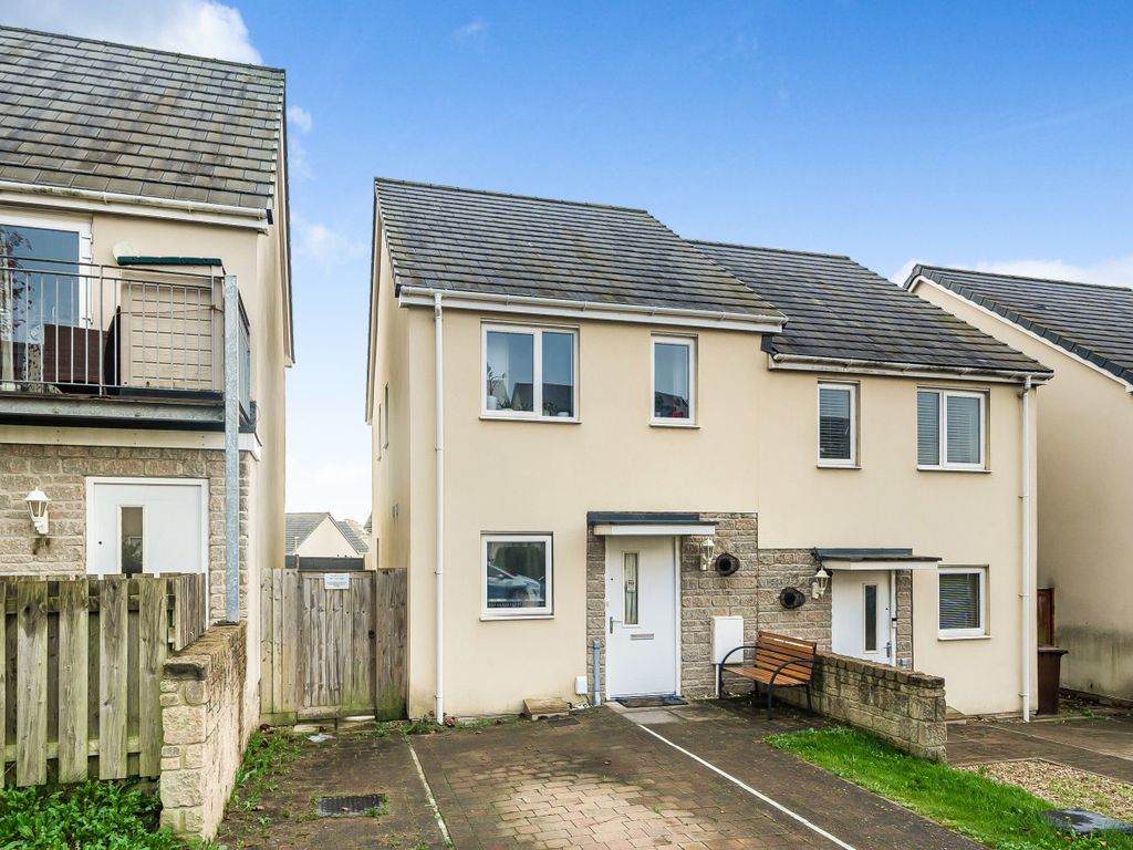 2 bed semidetached house for sale in Ash Grove, Plymouth, Devon PL2, £