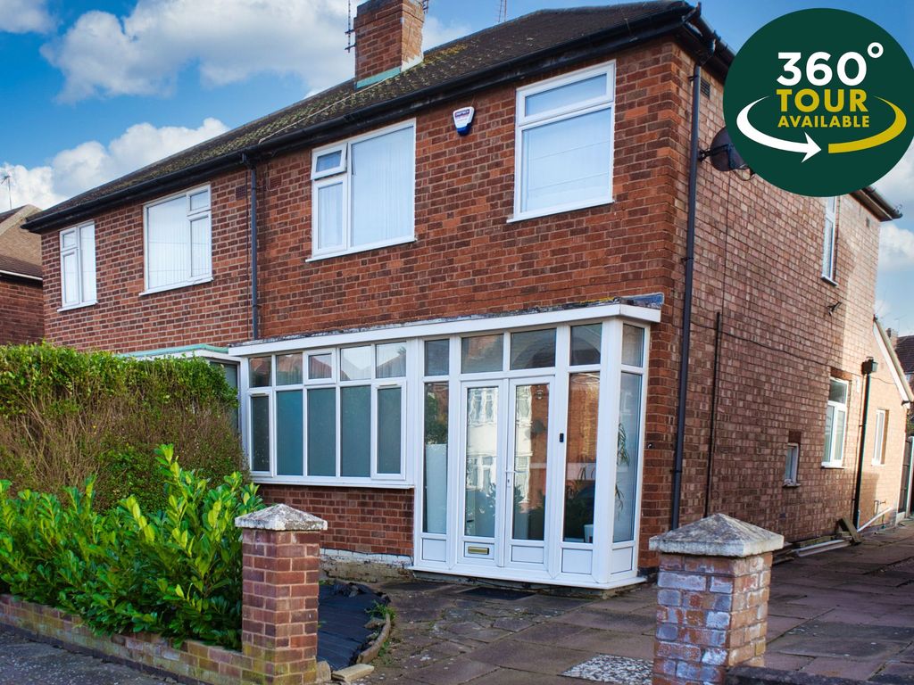 3 bed semidetached house for sale in Deancourt Road, West Knighton