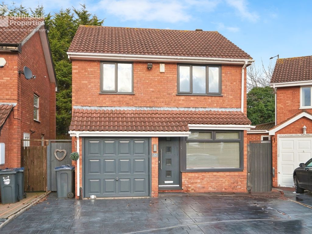 3 bed detached house for sale in Oakenhayes Crescent, Minworth, Sutton