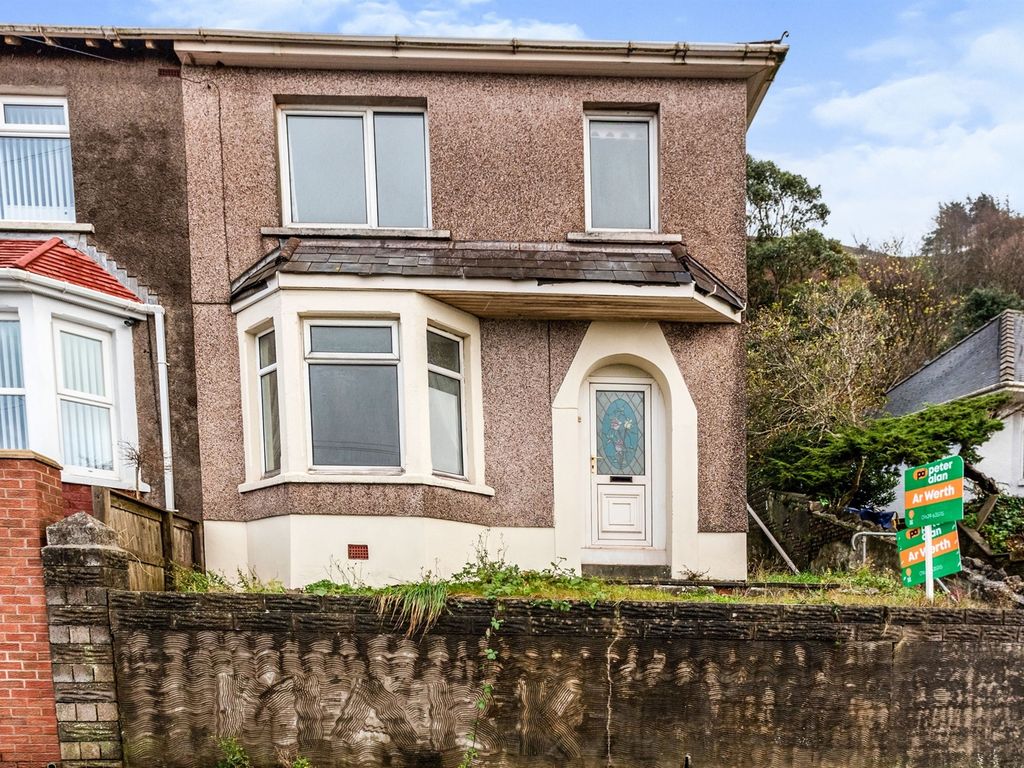 3 bed semidetached house for sale in The Uplands, Port Talbot SA13, £