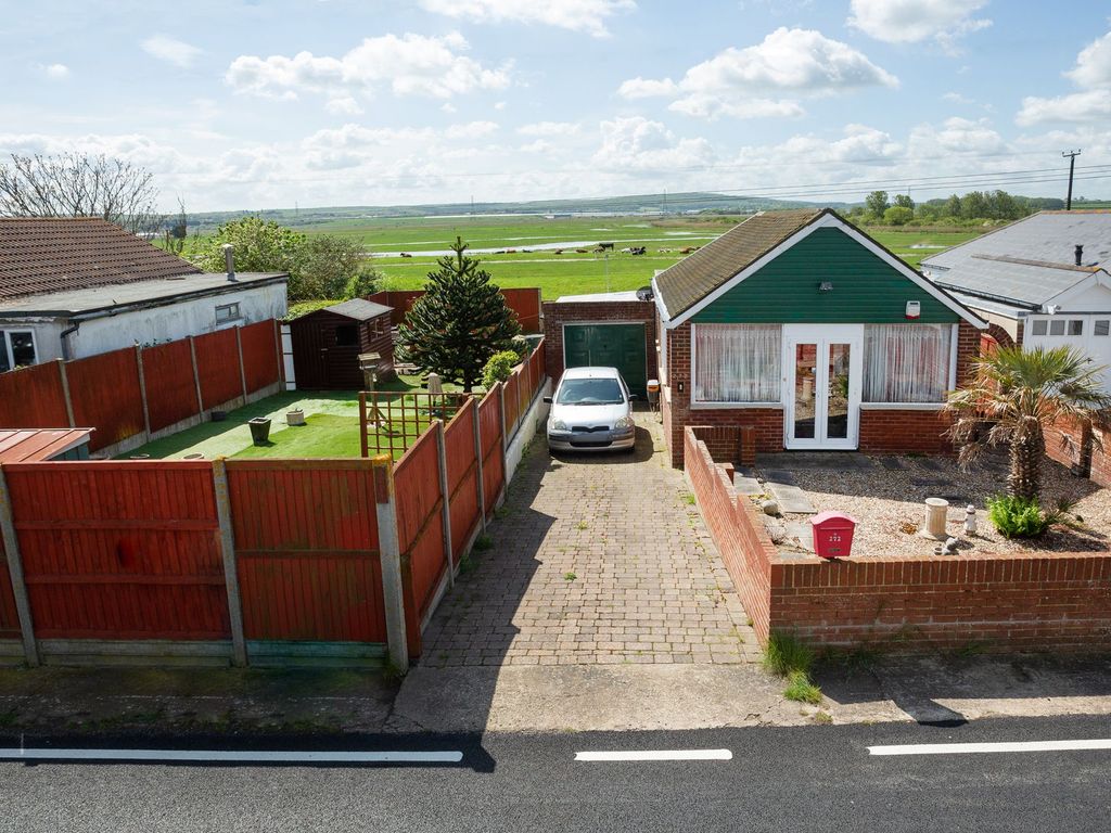 2 bed detached bungalow for sale in Faversham Road, Seasalter CT5, £