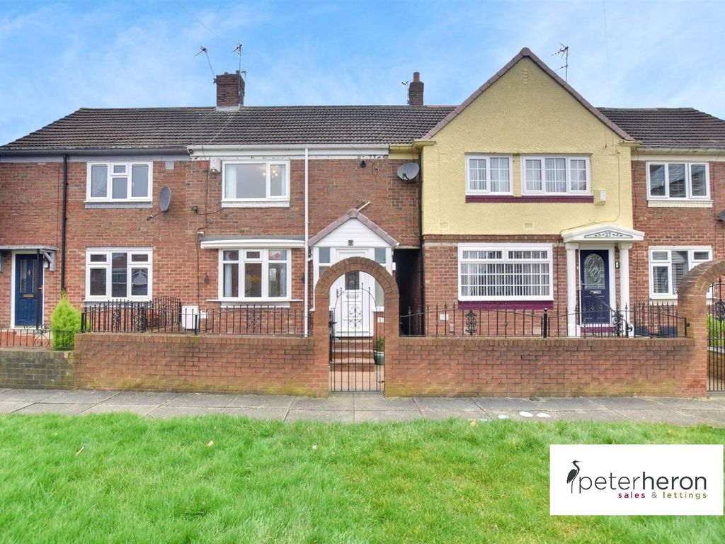 2 bed terraced house for sale in Riddings Road, Redhouse, Sunderland SR5, £69,950 Zoopla