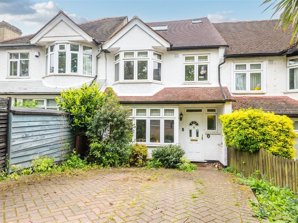 4 bed terraced house for sale in Ross Road, South Norwood SE25, £