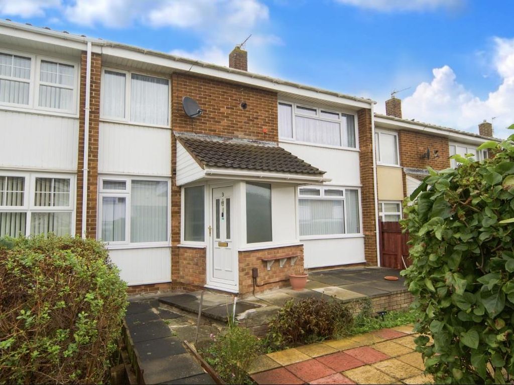 3 bed terraced house for sale in Elphin Walk, Hartlepool TS25, £75,000