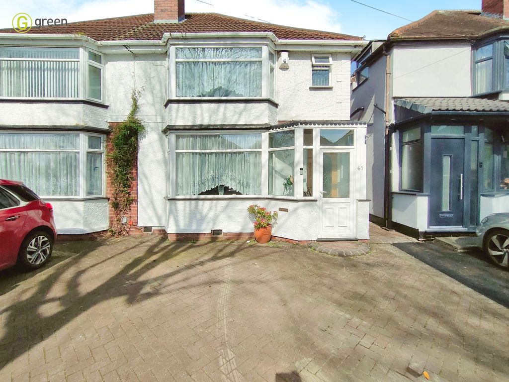 3 bed semidetached house for sale in Croft Road, Yardley, Birmingham