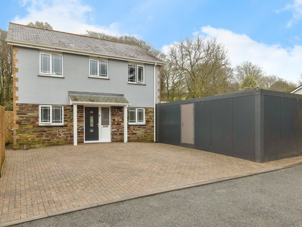 4 bed detached house for sale in Treverbyn Road, Stenalees, St. Austell