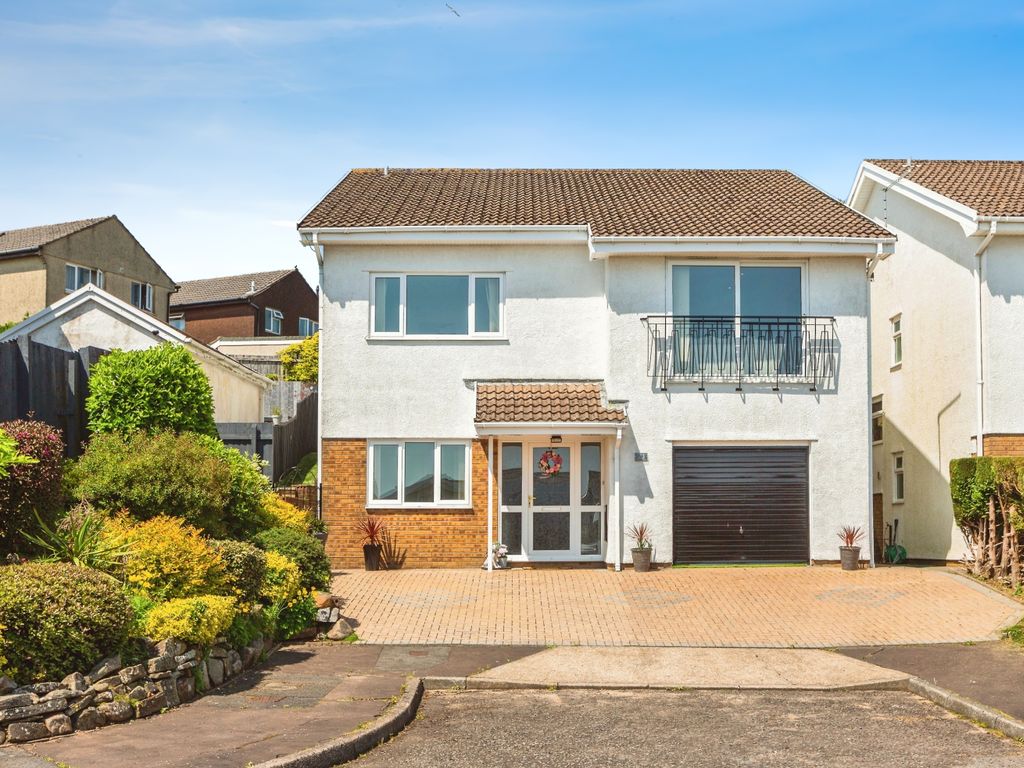 4 bed detached house for sale in Rustic Close, Sketty, Swansea SA2, £