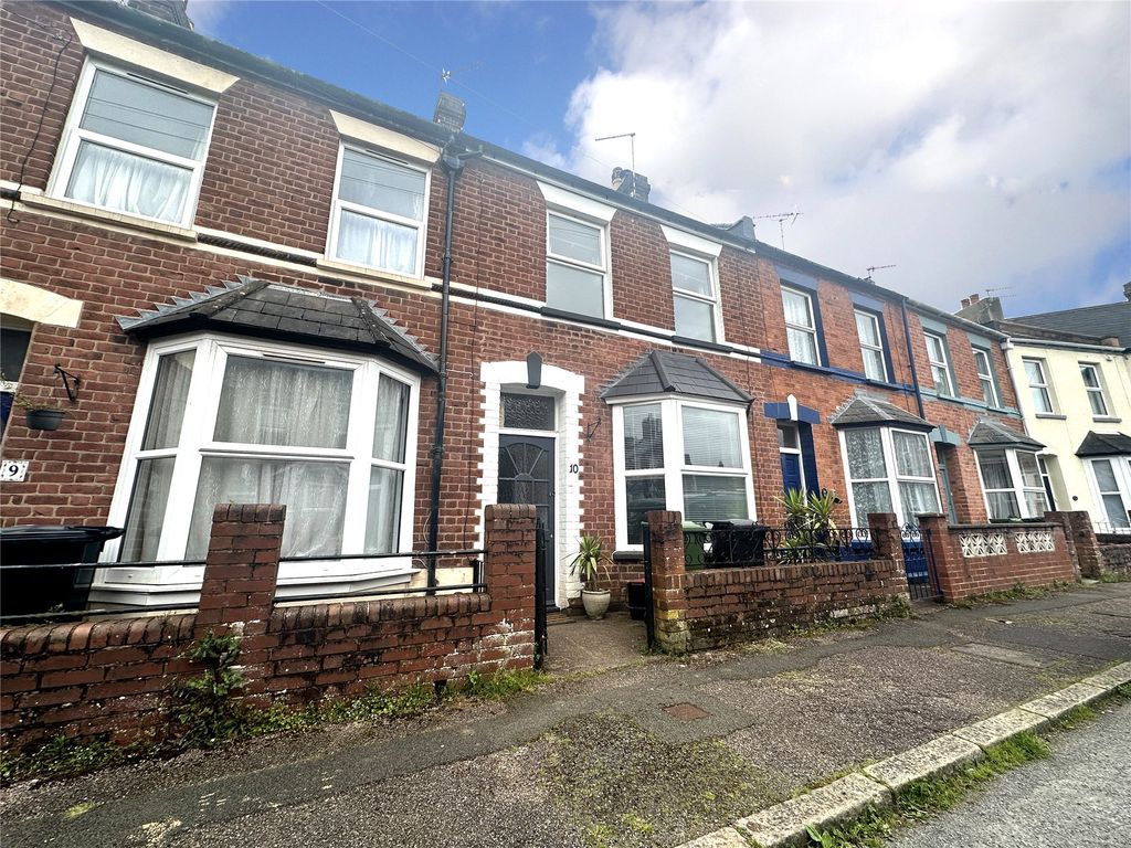 2 bed terraced house to rent in Oakfield Road, St. Thomas, Exeter EX4