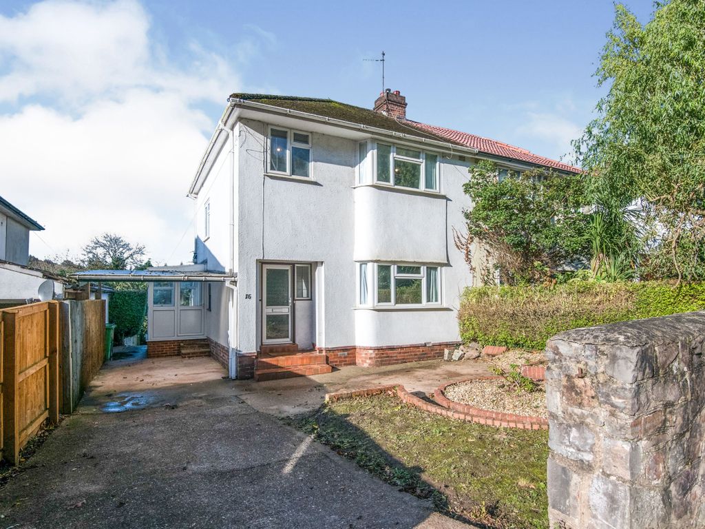 3 bed semidetached house for sale in Cowley Bridge Road, Exeter, Devon