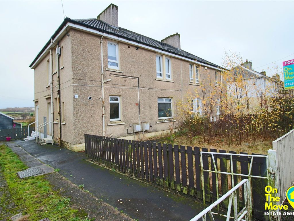 2 bed flat for sale in Coatbridge Road, Glenboig, Coatbridge ML5, £