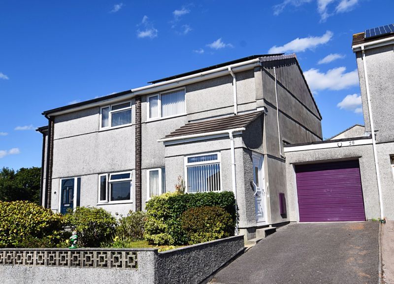 2 bed semidetached house for sale in Rendlesham Gardens, Plymouth PL6