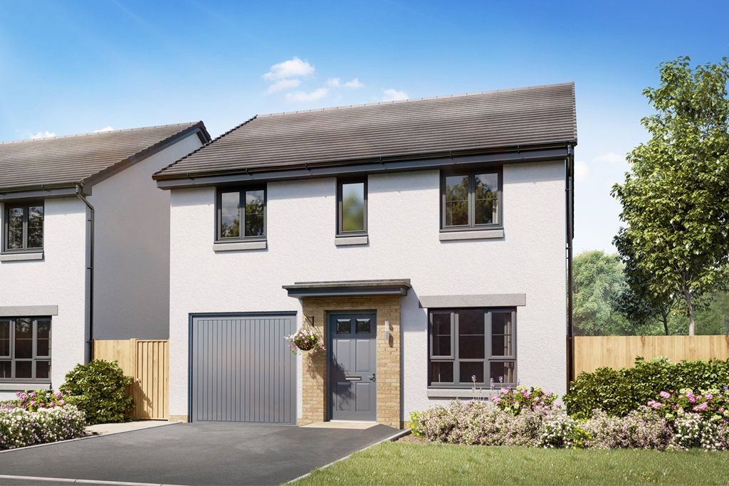 New home, 4 bed detached house for sale in "Glamis" at Fifeshill Drive