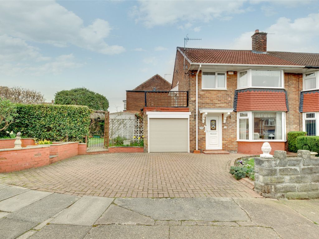 3 bed semidetached house for sale in Coniston Avenue, Whickham NE16