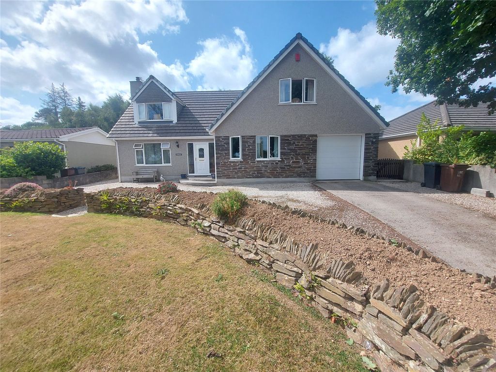 3 bed detached house for sale in Kelkamar, The Mount, Par, Cornwall