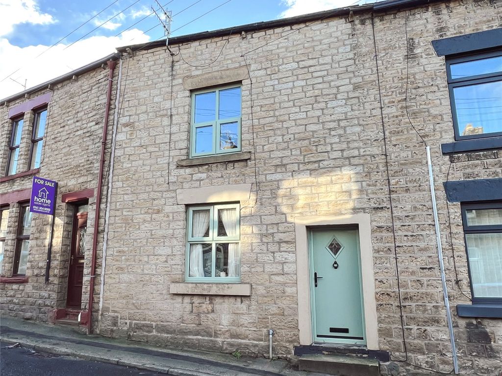 3 bed terraced house for sale in Staley Road, Mossley OL5, £210,000