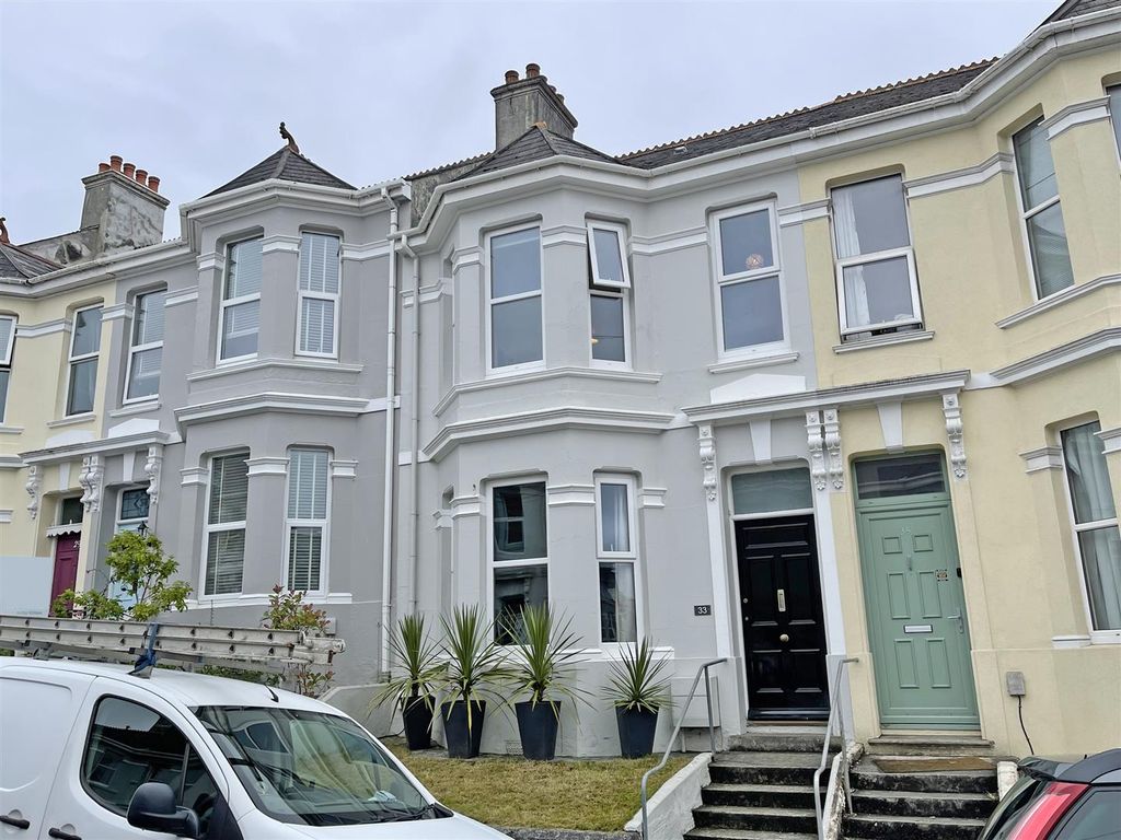 4 bed terraced house for sale in Rosslyn Park Road, Peverell, Plymouth