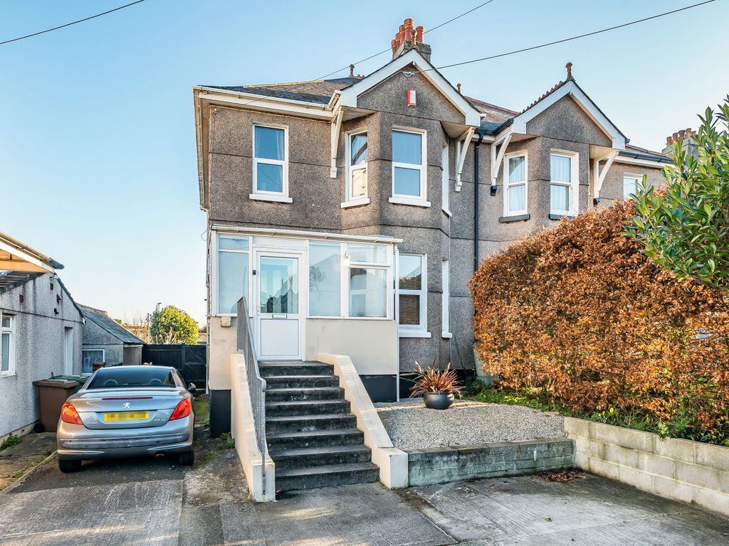 3 bed semidetached house for sale in Dean Hill, Plymouth, Devon PL9, £