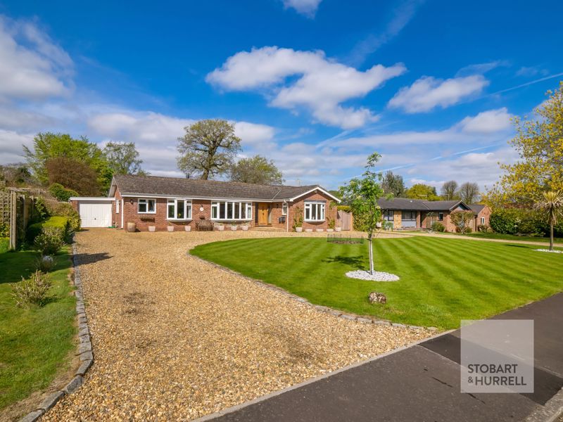 4 bed detached bungalow for sale in Charles Close, Wroxham, Norfolk