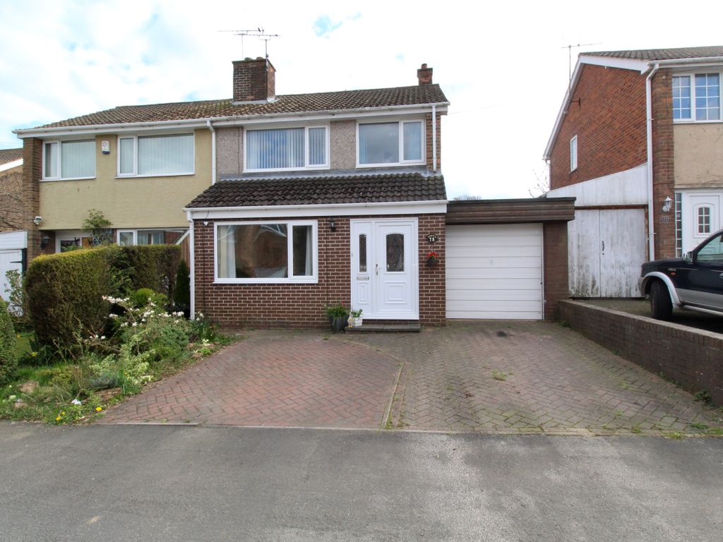 3 bed semidetached house for sale in Northfield Drive, Woodsetts