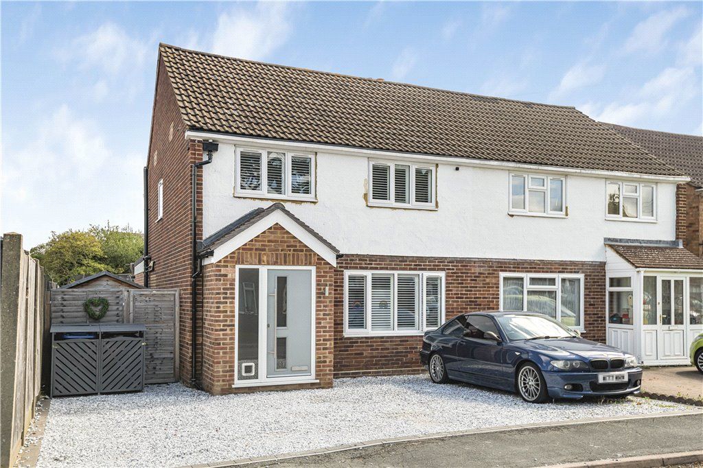 4 bed semidetached house for sale in Clandon Avenue, Egham, Surrey