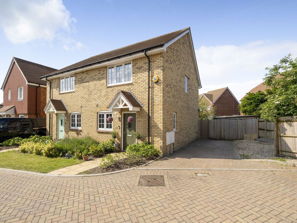 2 bed semidetached house for sale in Dewberry Close, Faversham ME13, £