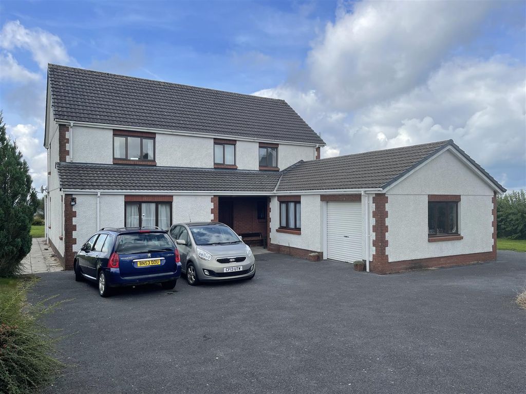 5 bed detached house for sale in Church Road, Gorslas, Llanelli SA14