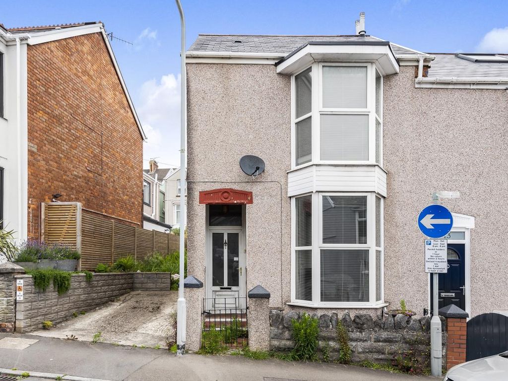 2 bed semidetached house for sale in Queens Road, Mumbles, Swansea SA3