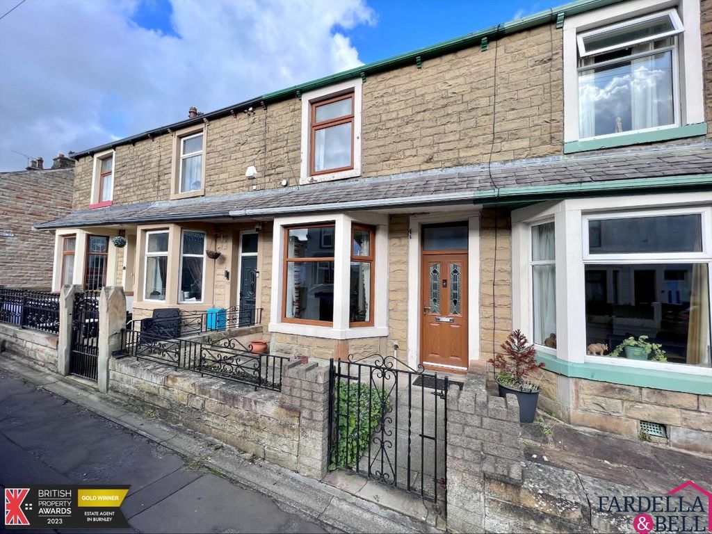 2 bed terraced house for sale in Hapton Road, Padiham, Burnley BB12, £