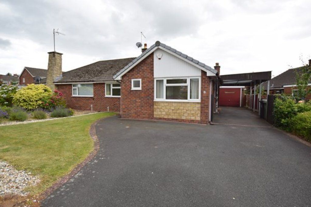 2 bed semidetached bungalow for sale in Maple Close, Market Drayton