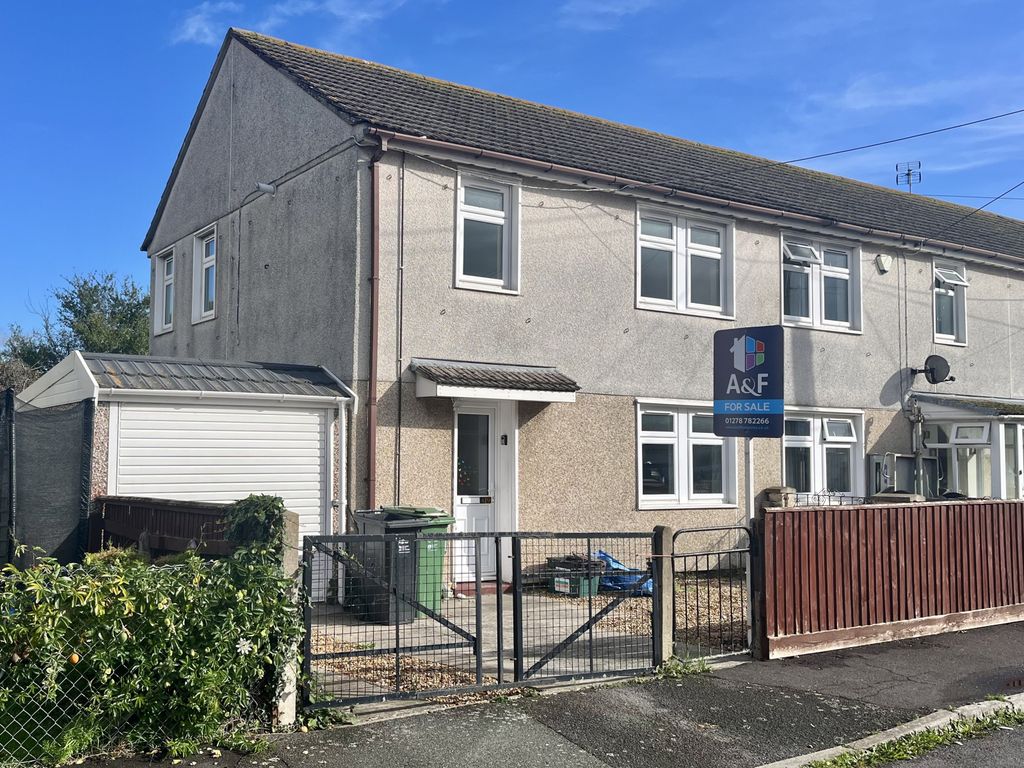 3 bed semidetached house for sale in Ringstone, West Huntspill TA9, £