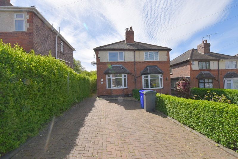 2 bed semidetached house for sale in Weston Coyney Road, Weston Coyney