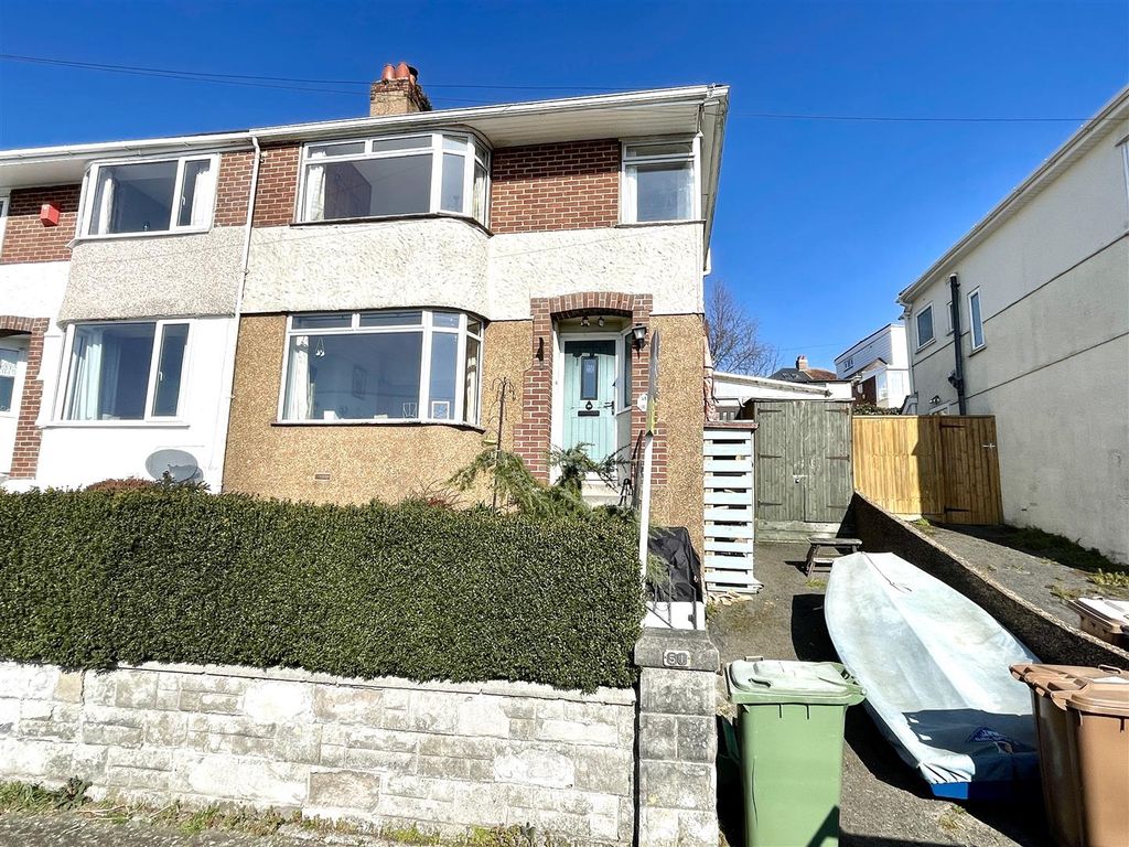 3 bed semidetached house for sale in Fairview Avenue, Laira, Plymouth