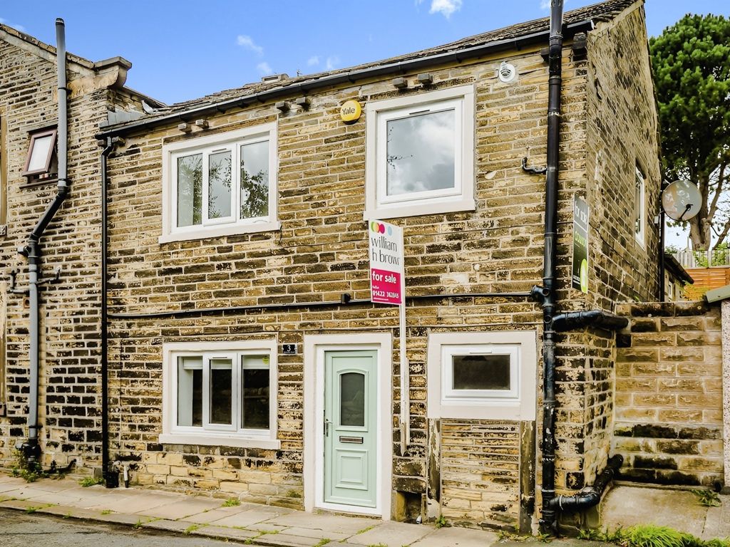 2 bed end terrace house for sale in Whitehill Cottages, Whitehill Drive, Illingworth, Halifax