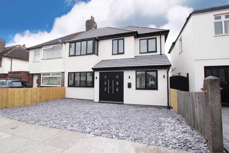 4 bed semidetached house for sale in Cresttor Road, Woolton, Liverpool