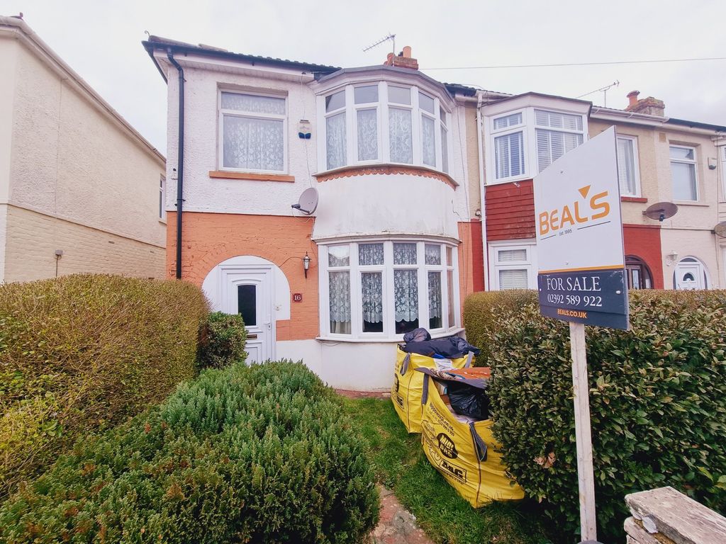 3 bed end terrace house for sale in Virginia Park Road, Gosport PO12