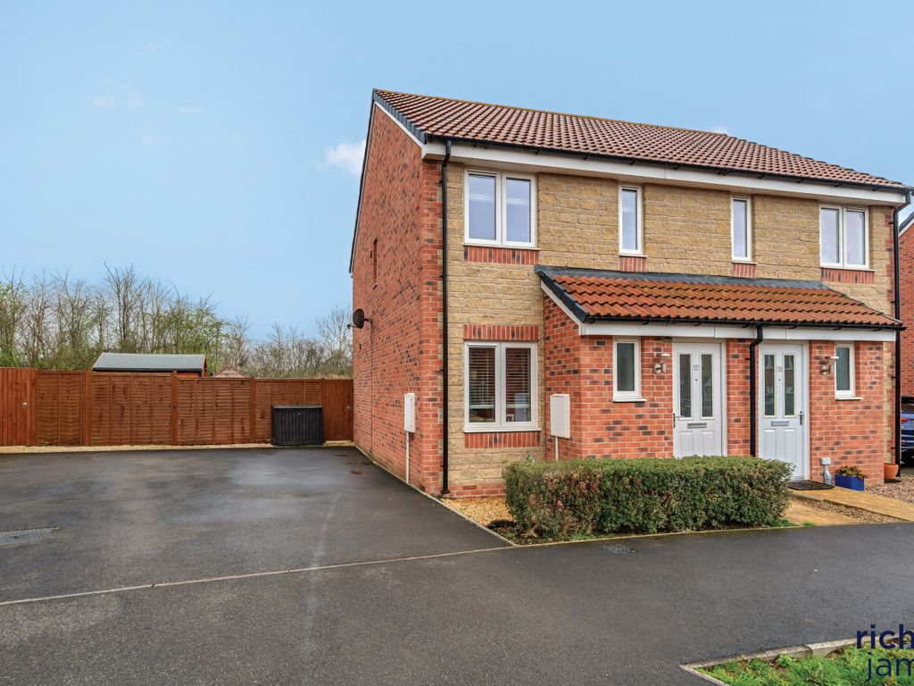 2 bed semidetached house for sale in Road, Badbury Park
