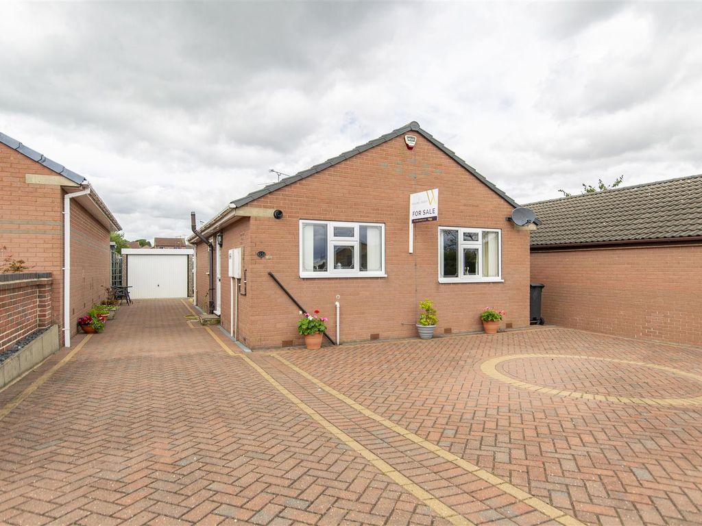 2 bed detached bungalow for sale in Wensley Road, North Wingfield, Chesterfield S42, £219,950