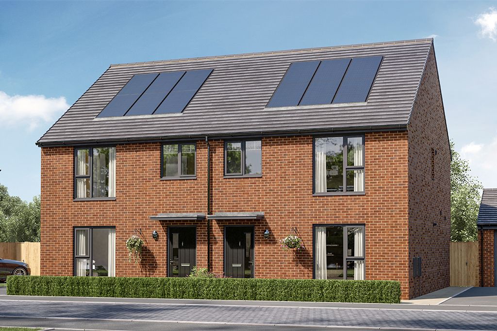 New home, 4 bed semidetached house for sale in "Thornton" at