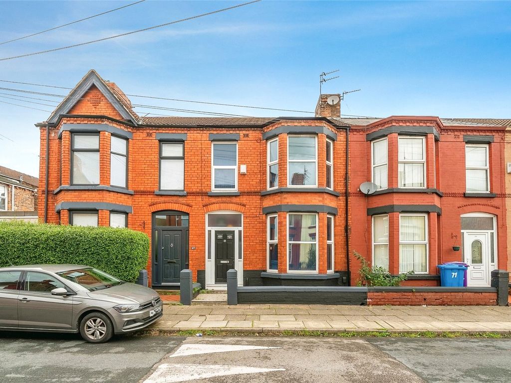 3 bed terraced house for sale in Brookdale Road, Liverpool, Merseyside