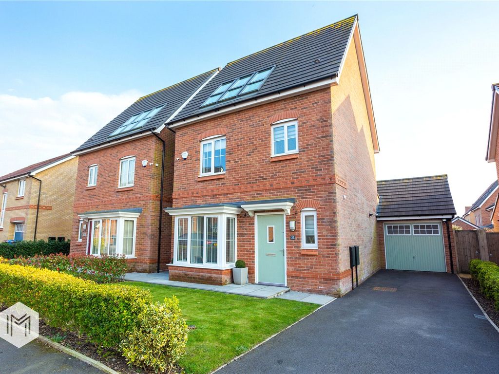 New home, 4 bed detached house for sale in Thorne Crescent, Worsley, Manchester, Greater