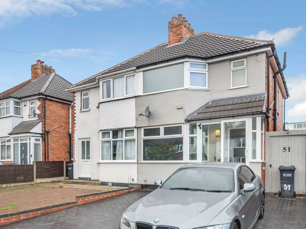 3 bed semidetached house for sale in Rock Road, Solihull B92 Zoopla