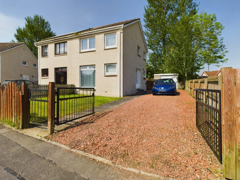 2 bed semidetached house for sale in 42 Bentfoot Road, Overtown ML2, £