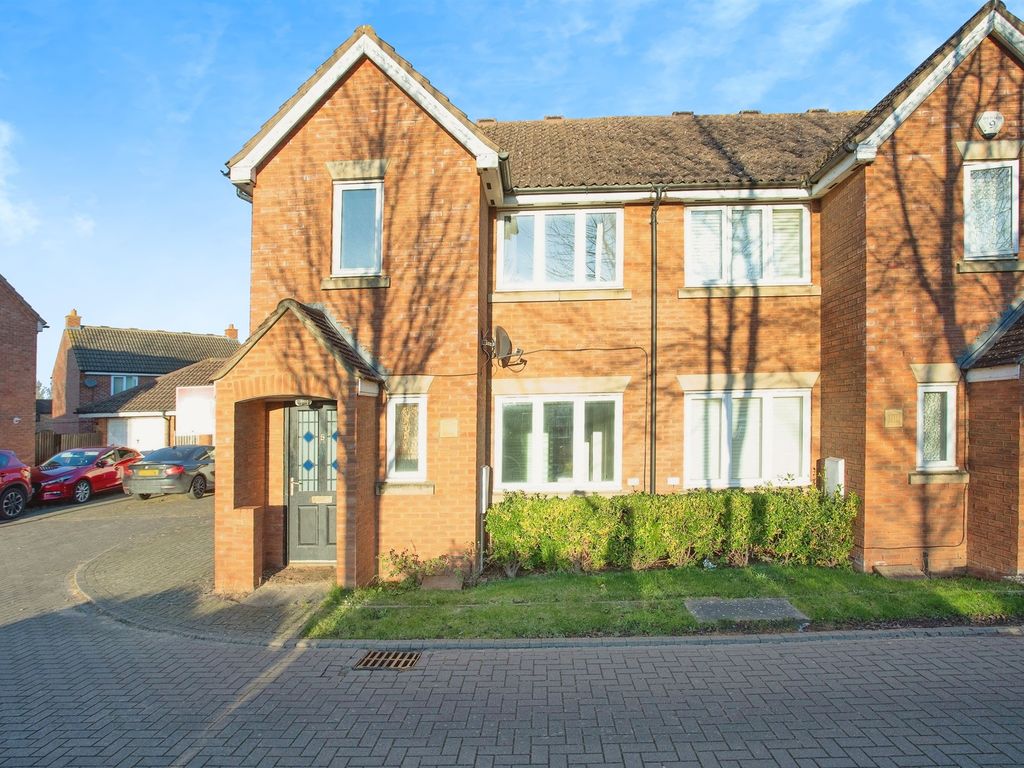 3 bed semidetached house for sale in Harlesden Close, Monkston Park
