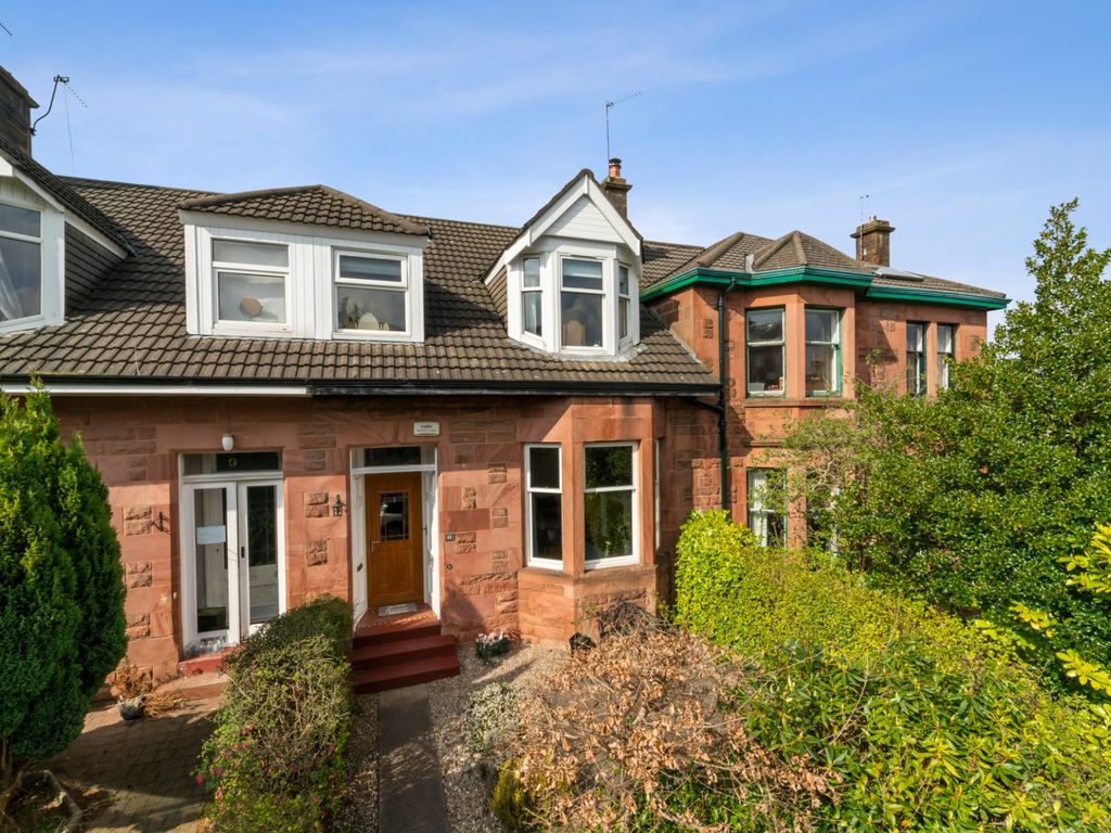 3 bed terraced house for sale in Lockerbie Avenue, Newlands, Glasgow