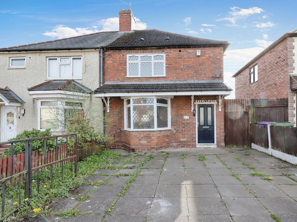 3 bed semidetached house for sale in Emerson Road, Wolverhampton WV10