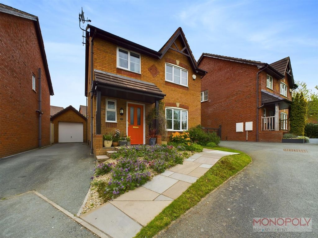 4 bed detached house for sale in Top Farm Road, Rhosrobin, Wrexham LL11